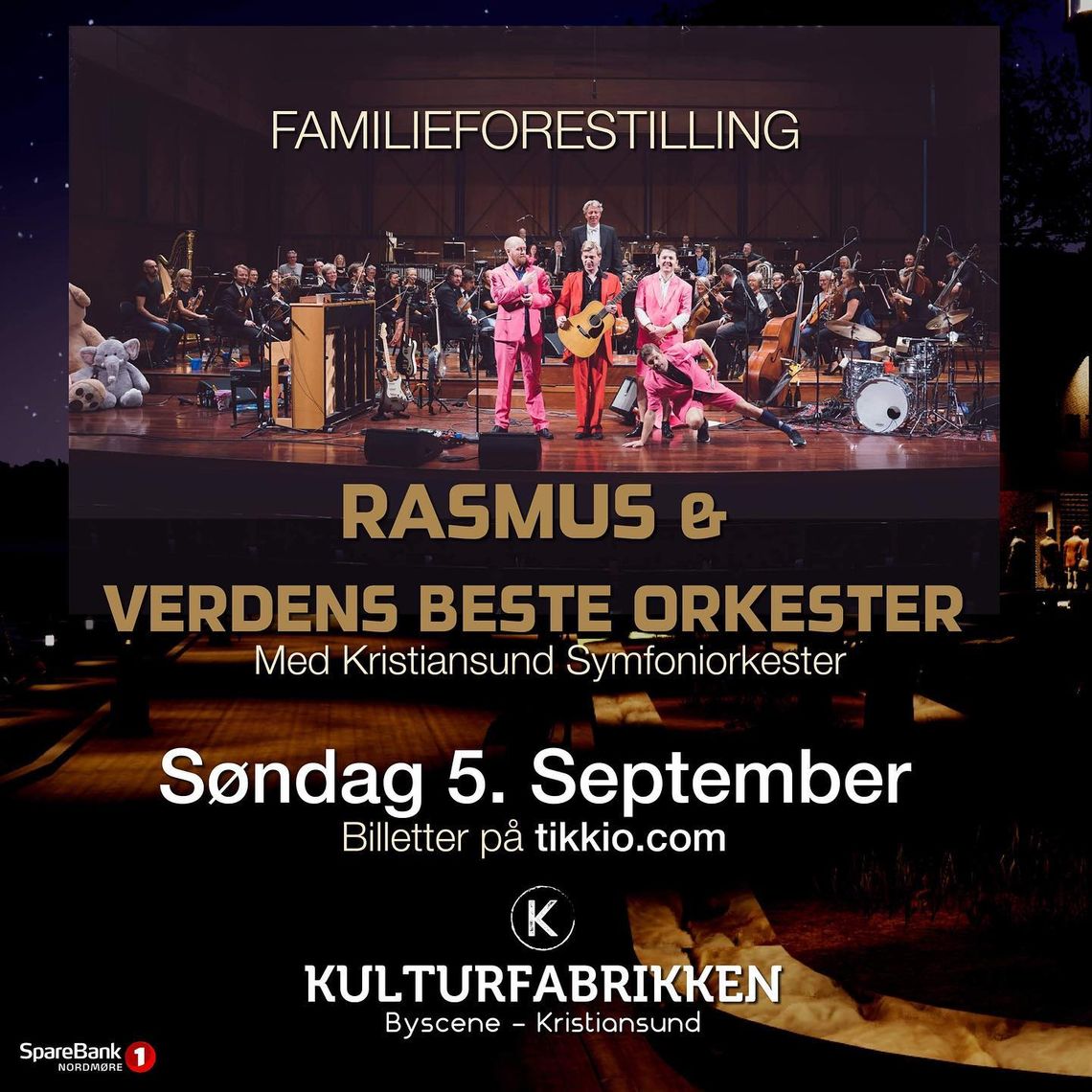 Rasmus og Verdens beste orkester, foto Ole Wuttudal